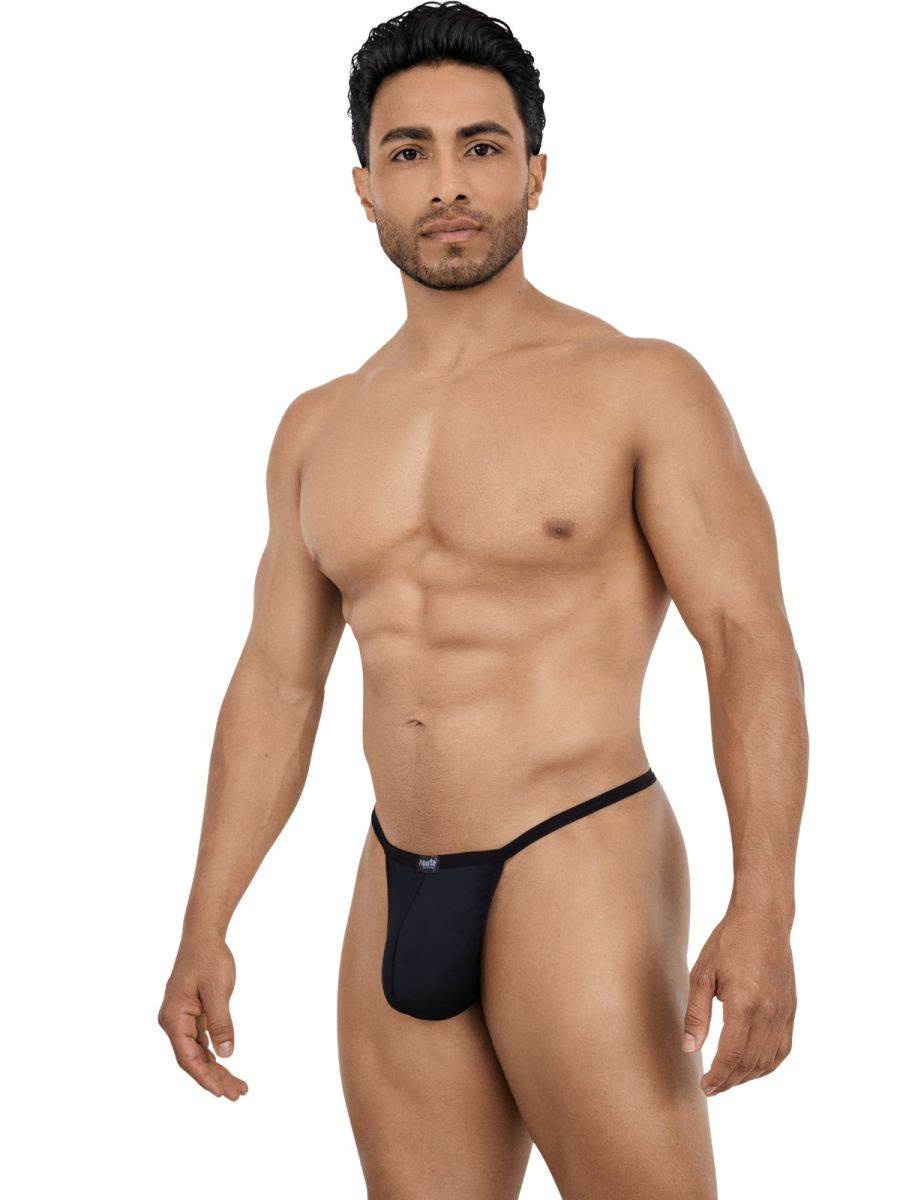 Pikante PIK 26096 Nut Mens Lightweight Barely There G-String Black