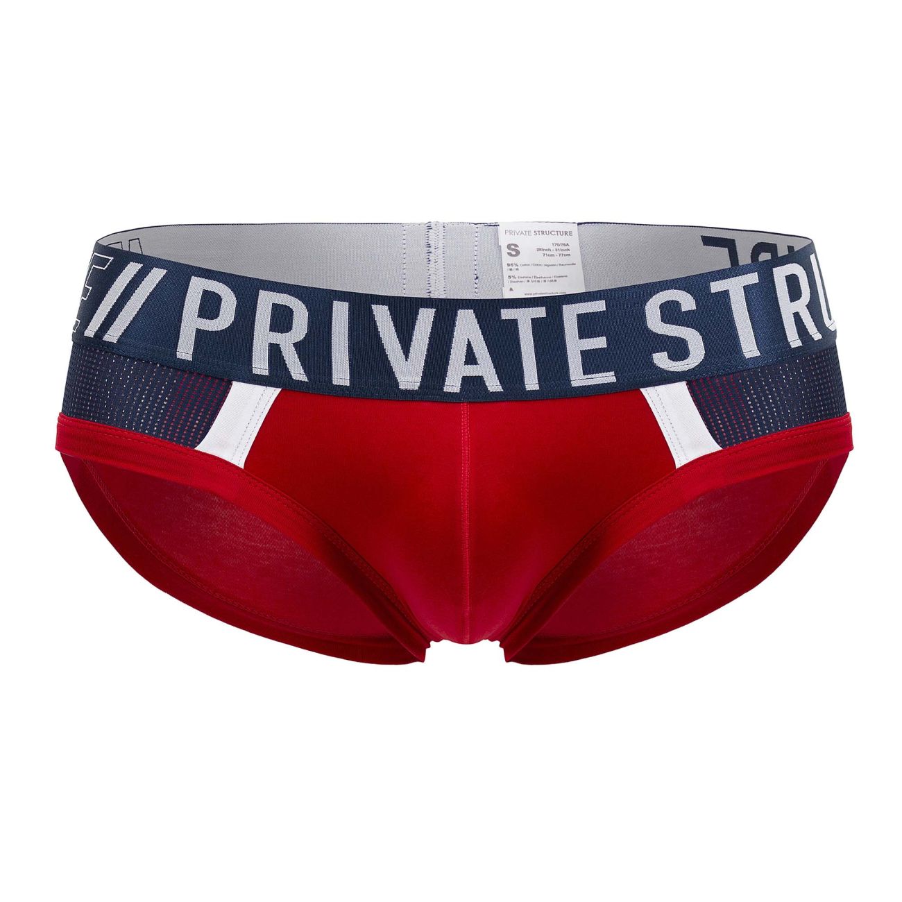 Private Structure BAUT4388 Athlete Mini Briefs Red Falcon