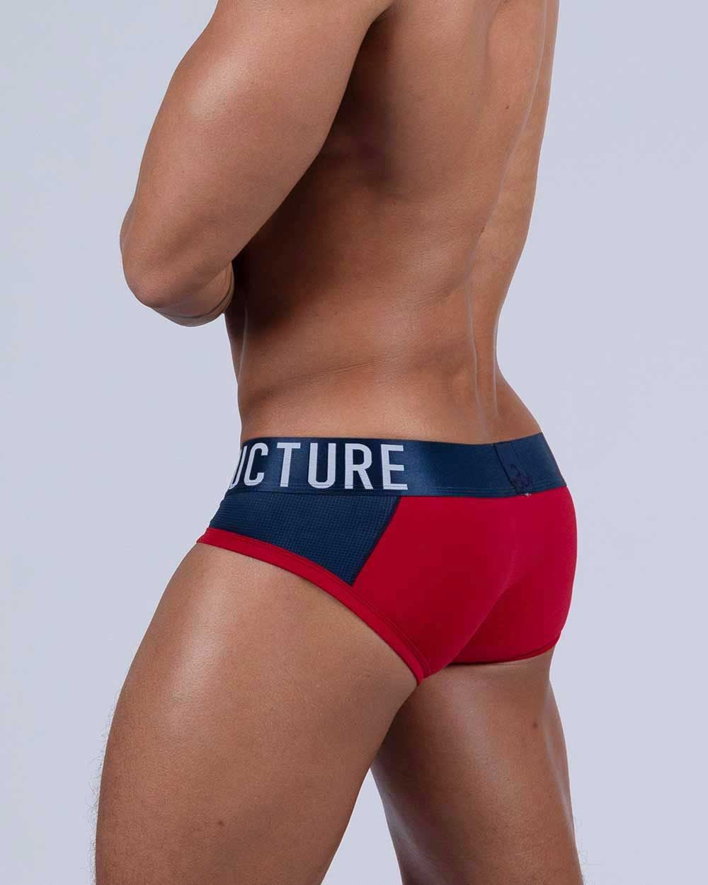 Private Structure BAUT4388 Athlete Mini Briefs Red Falcon