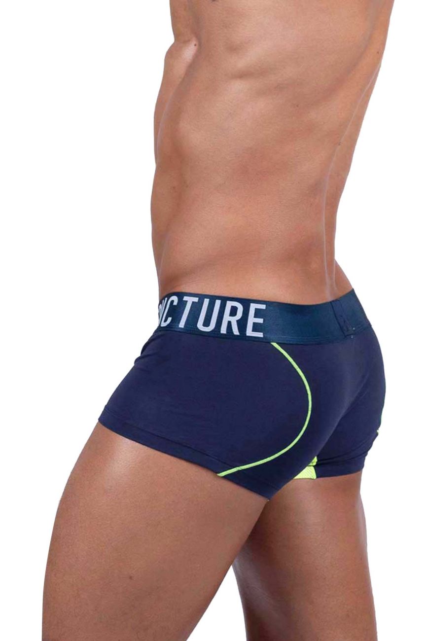Private Structure BAUT4389 Athlete Trunks Navy Ranger
