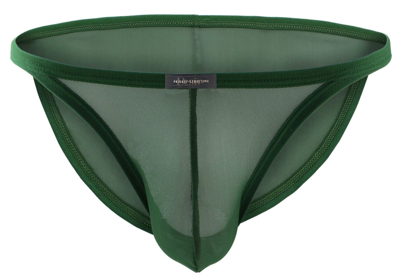 Private Structure DIAMU3454BT Desire Intima Low Rise Bikini Green