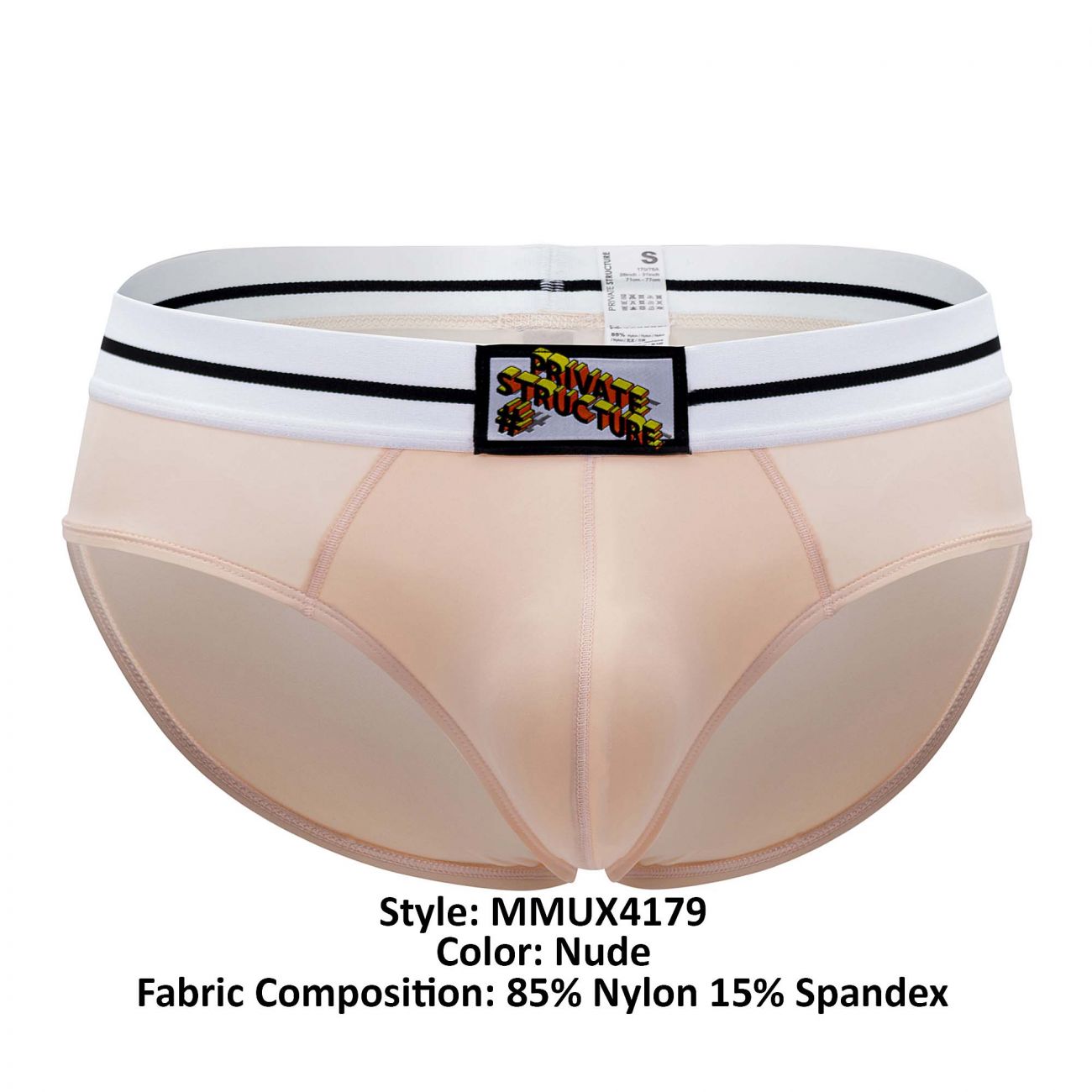 Private Structure MMUX4179 Micro Maniac Mini Briefs Nude