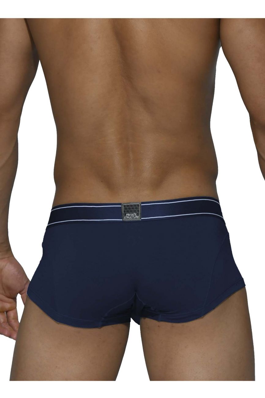 Private Structure PBUX4073 Platinum Bamboo Trunks Midnight Navy