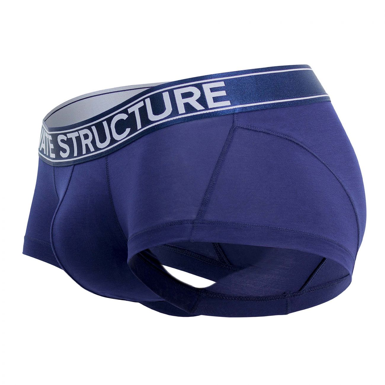 Private Structure PBUX4073 Platinum Bamboo Trunks Midnight Navy