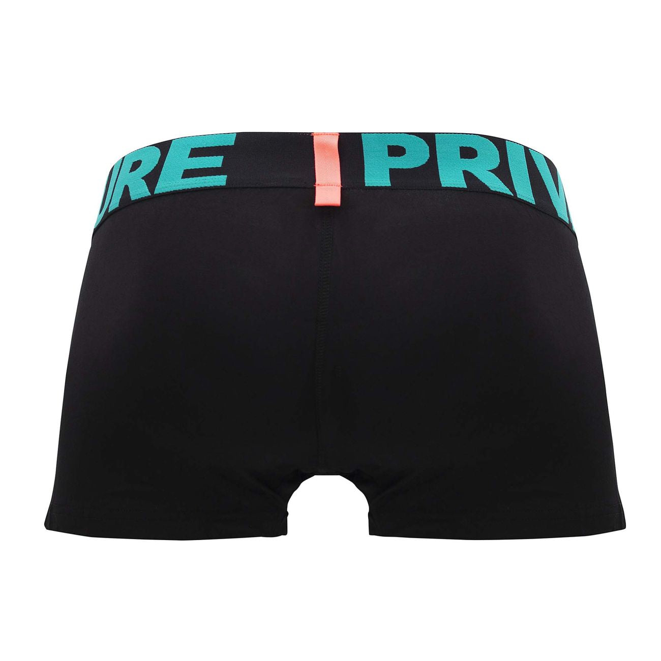 Private Structure PMUX4183 Modality Lounge Shorts Black Turquoise