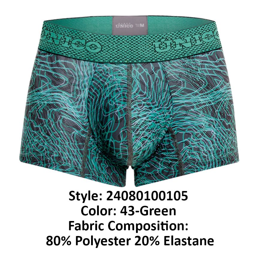 Unico 24080100105 Cairel Trunks Green