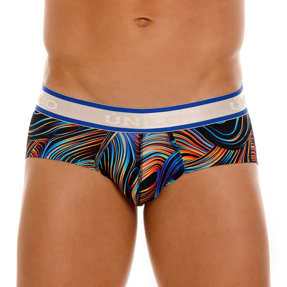 Unico 24100101104 Calamo Briefs Black Multi Coloured