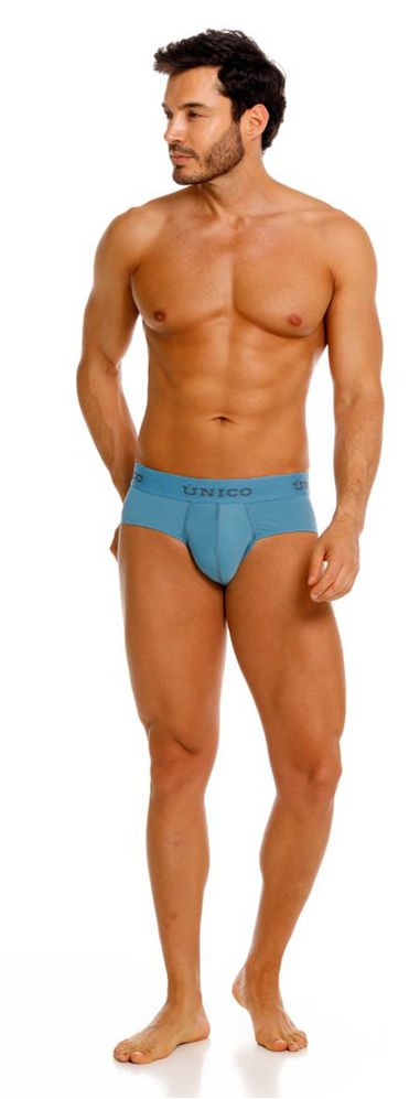 Unico 26020101118 Ventisca Mens Comfortable Briefs Blue