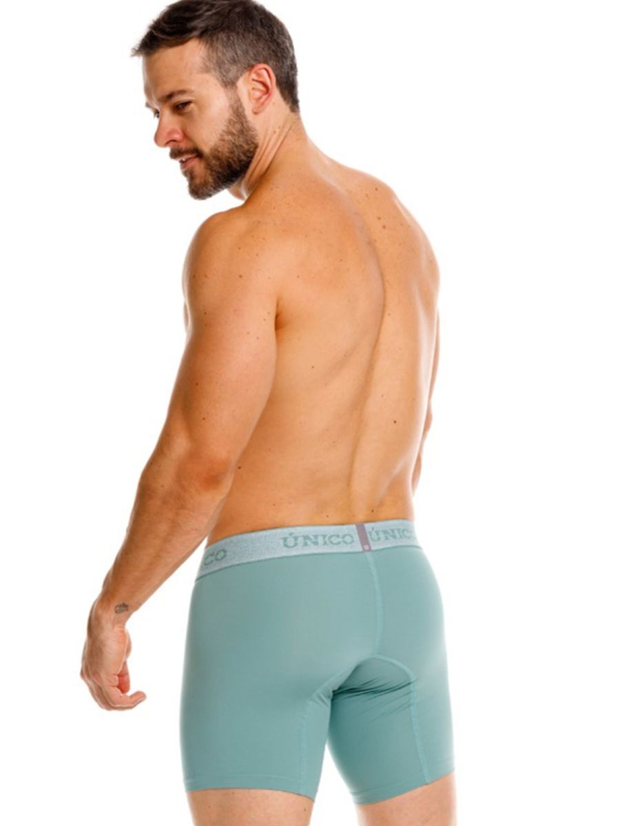 Unico 26040100221 Ceramic Boxer Briefs Color Green Plus Sizes