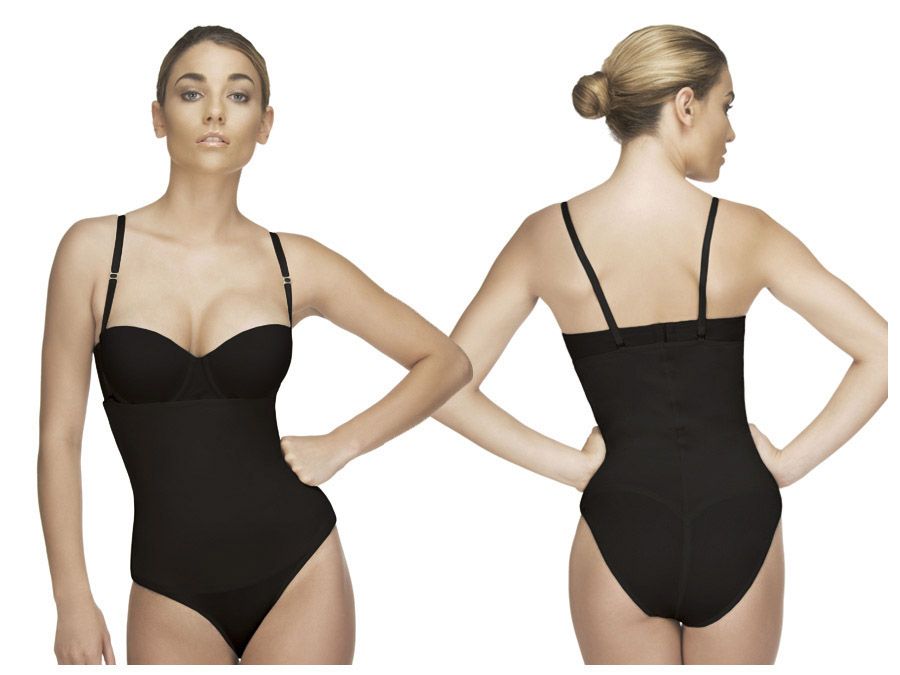 Vedette 210 Nadine Strapless Bodysuit in Bikini