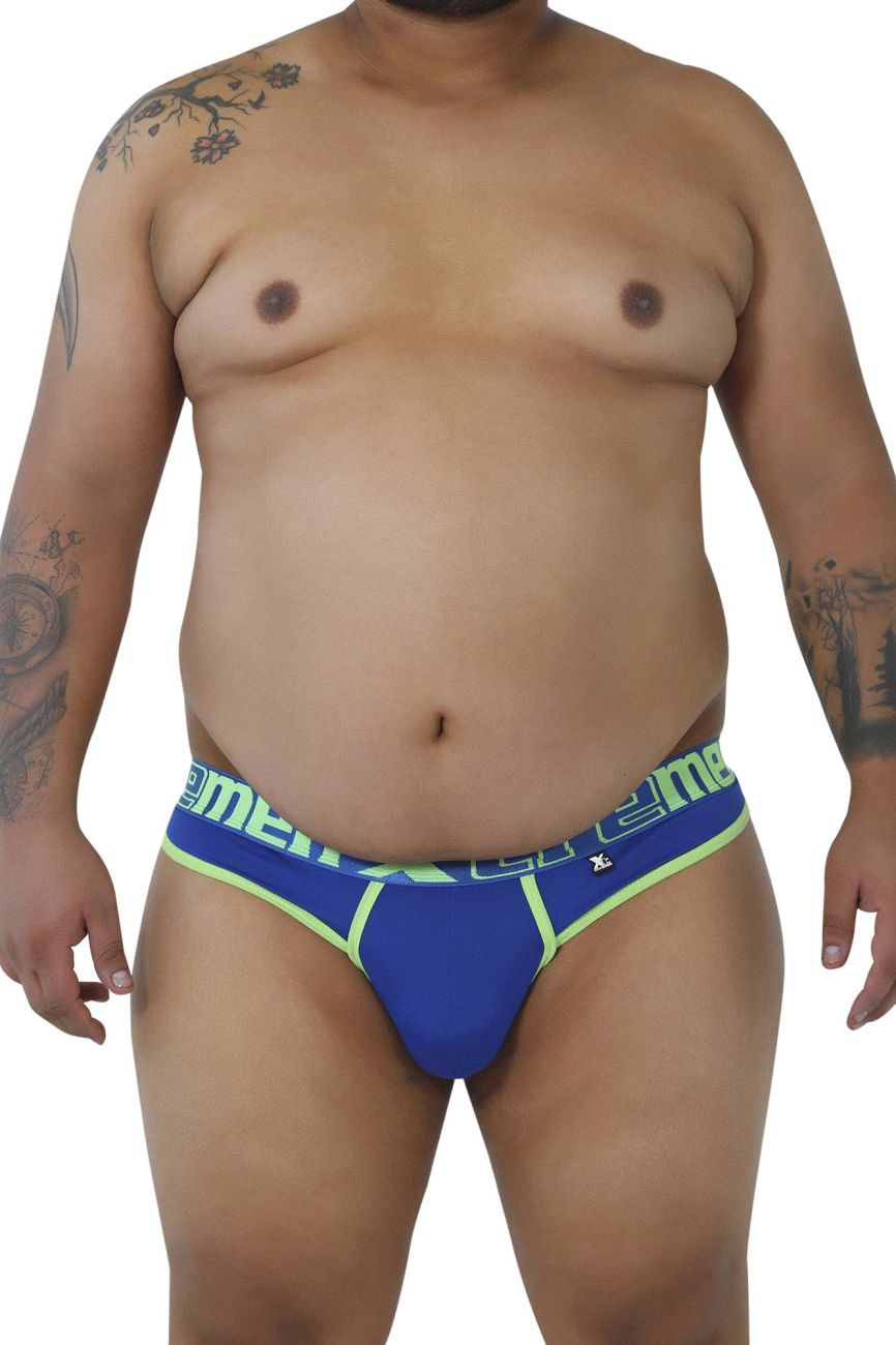 Xtremen 91031X-3 3PK Thongs Fuchsia-White-Blue Plus Sizes