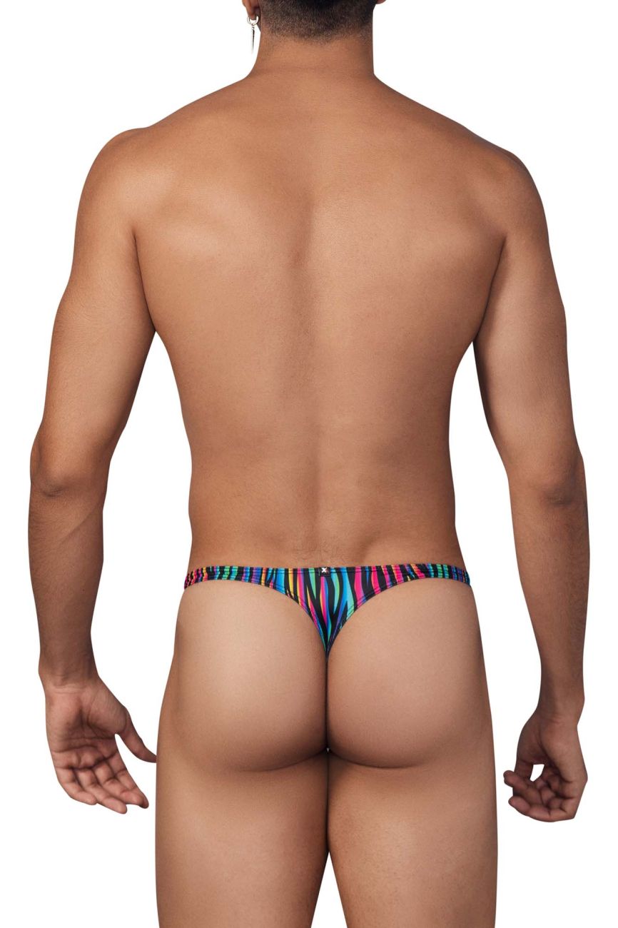 JCSTK - Xtremen 91146 Printed Microfiber Thongs Disco Zebra