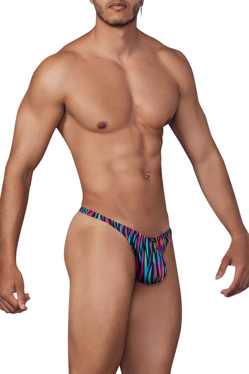 JCSTK - Xtremen 91146 Printed Microfiber Thongs Disco Zebra