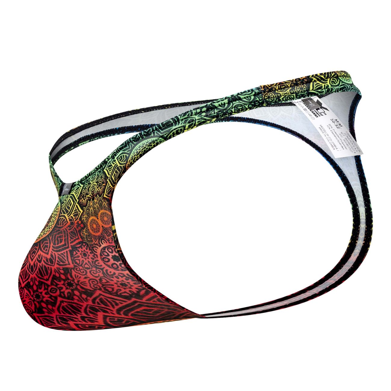 Xtremen 91146 Printed Microfiber Thongs Mandala