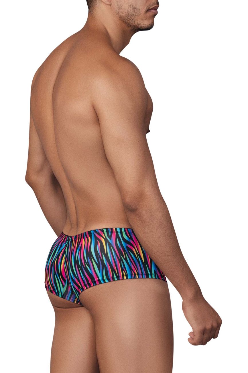 Xtremen 91147 Printed Microfiber Trunks Disco Zebra