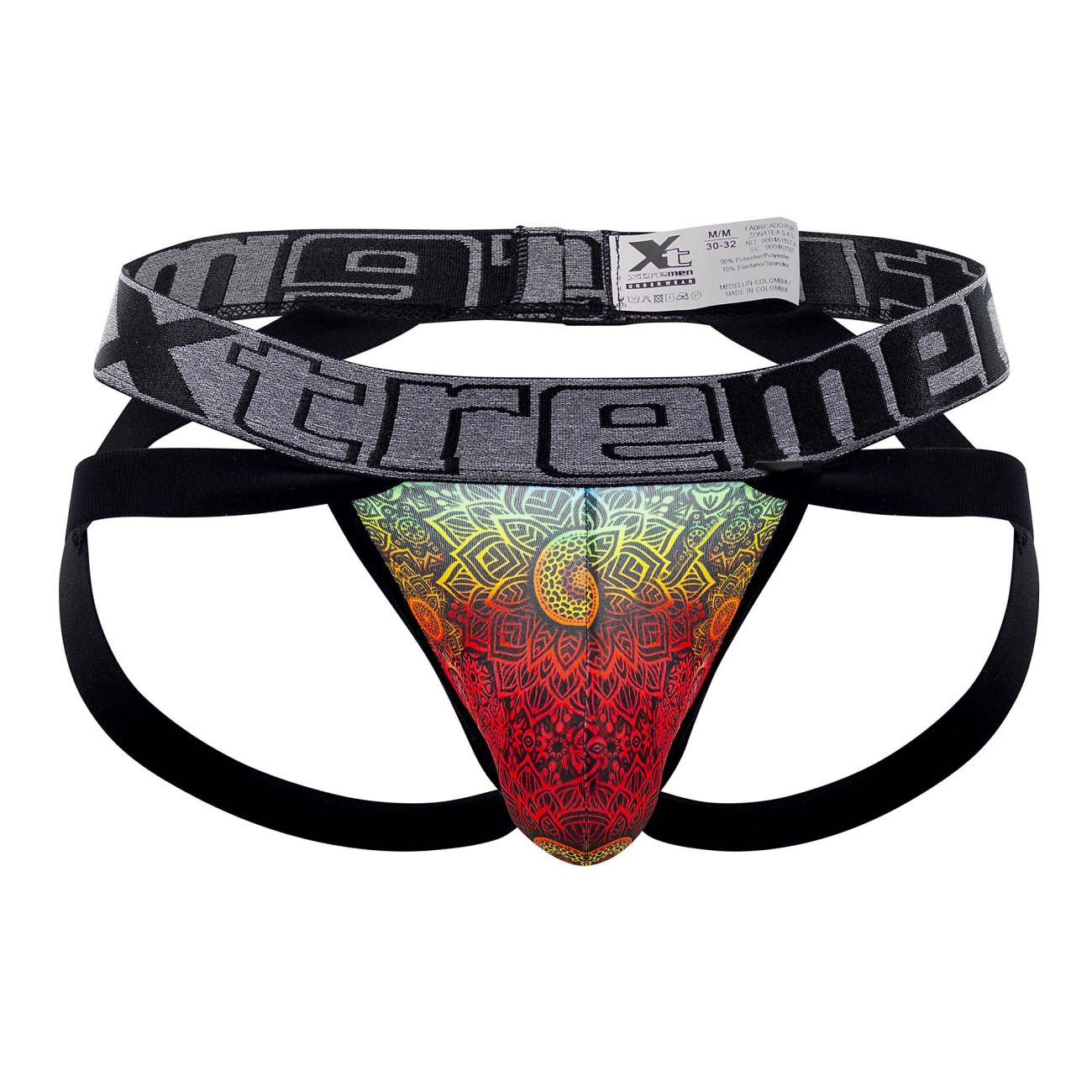 Xtremen 91148 Printed Microfiber Jockstrap Mandala