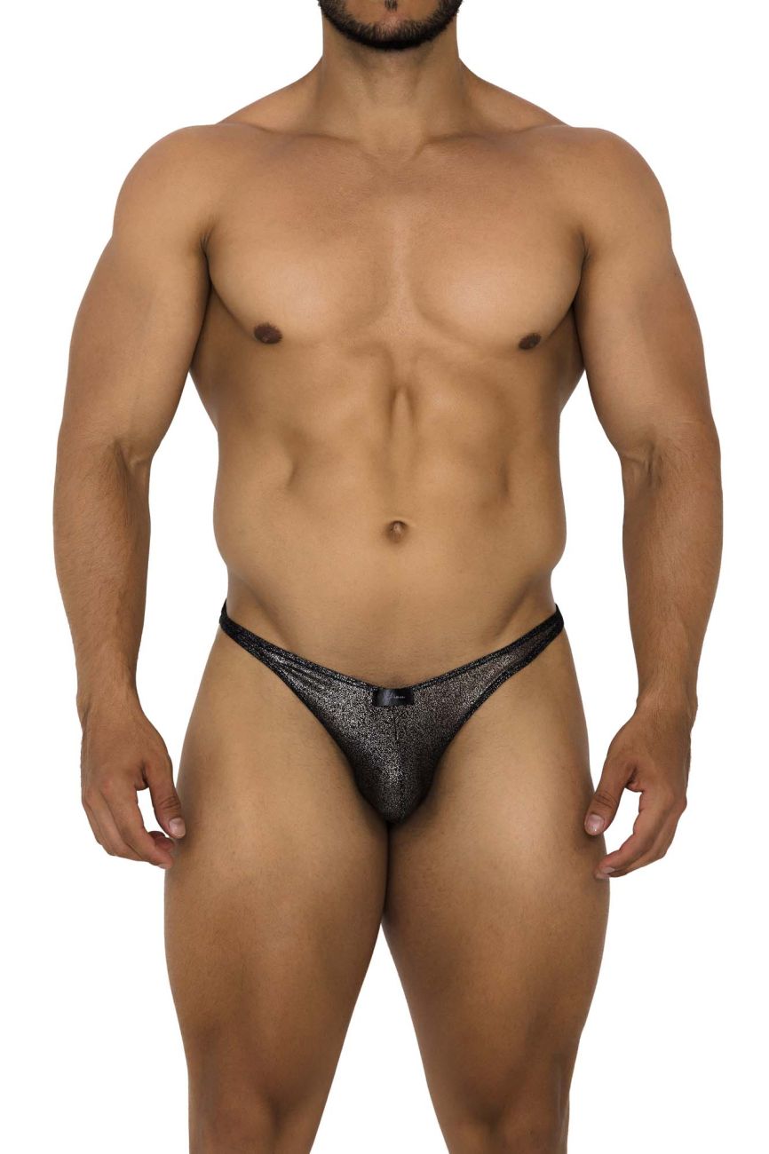 Xtremen 91174 Tulle Mesh Bikini Black