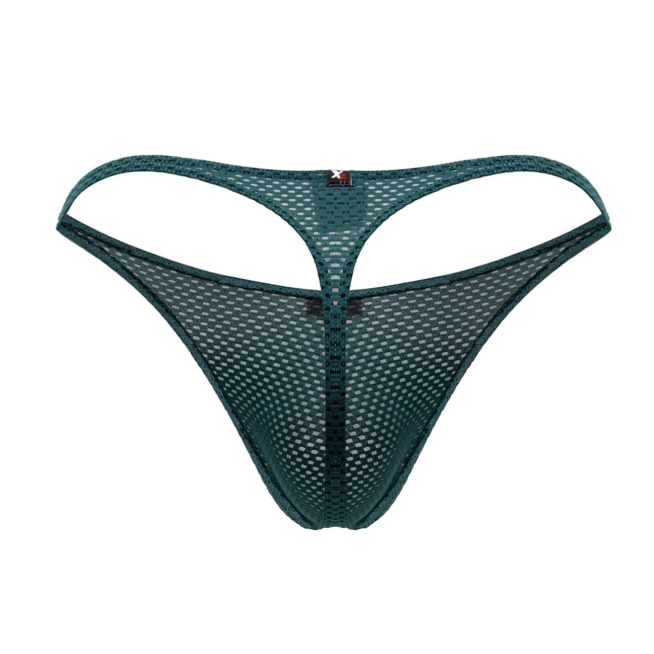 Xtremen 91185 Mesh Thongs Green