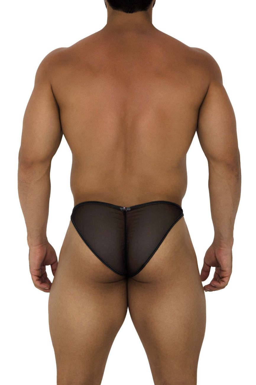 Xtremen 91187 Tulle Mesh Bikini Black