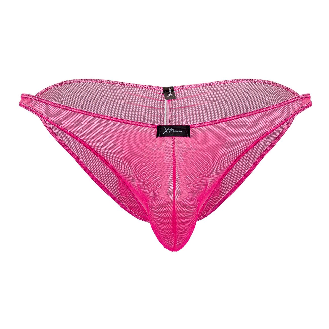 Xtremen 91187 Tulle Mesh Bikini Pink