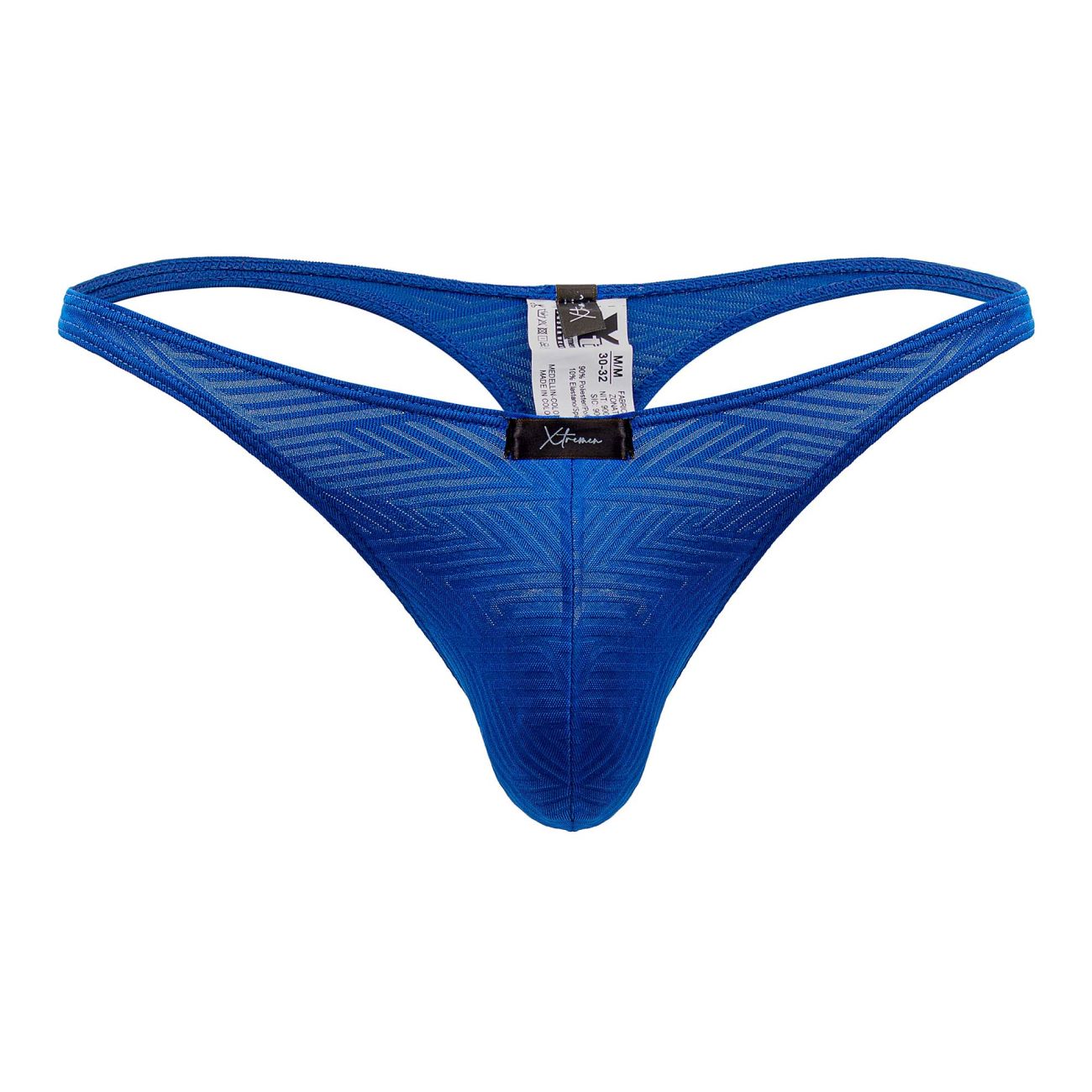 Xtremen 91191 Jacquard Thongs Royal Blue