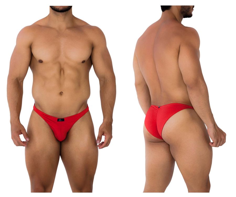 Xtremen 91192 Jacquard Bikini Red