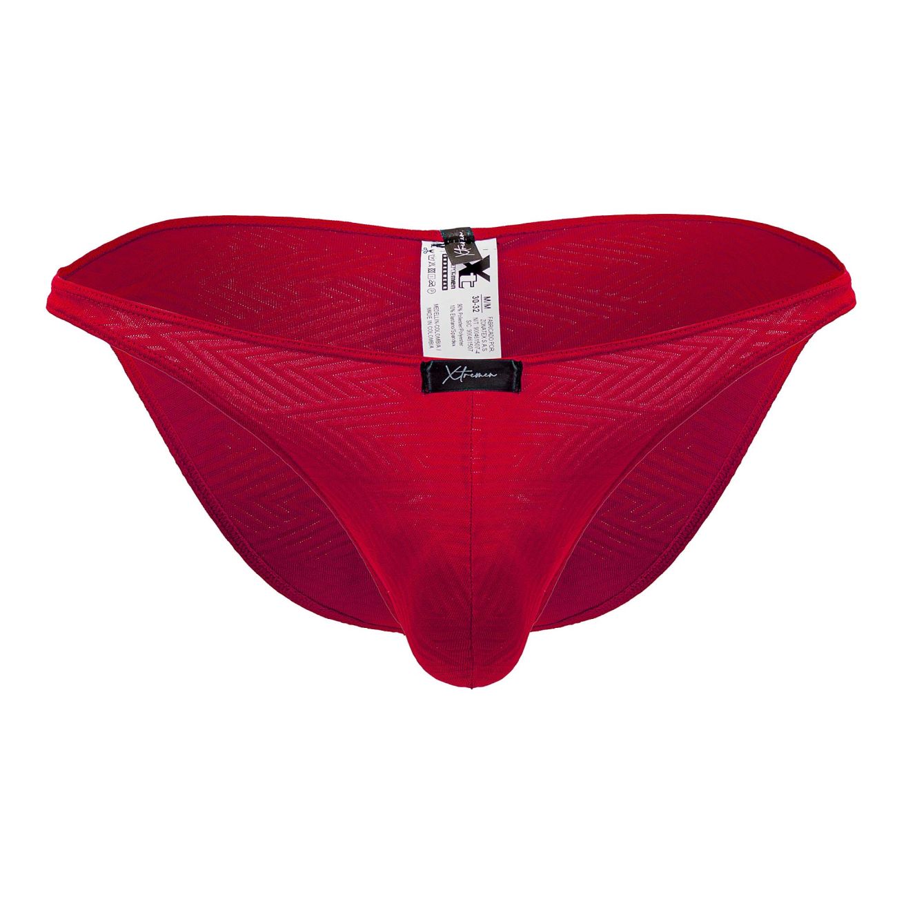 Xtremen 91192 Jacquard Bikini Red