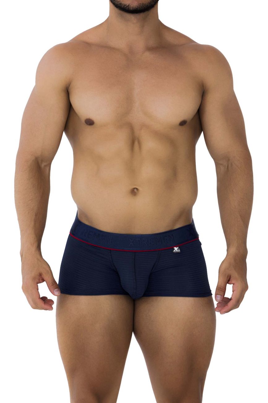 Xtremen 91196 Jacquard Trunks Dark Blue