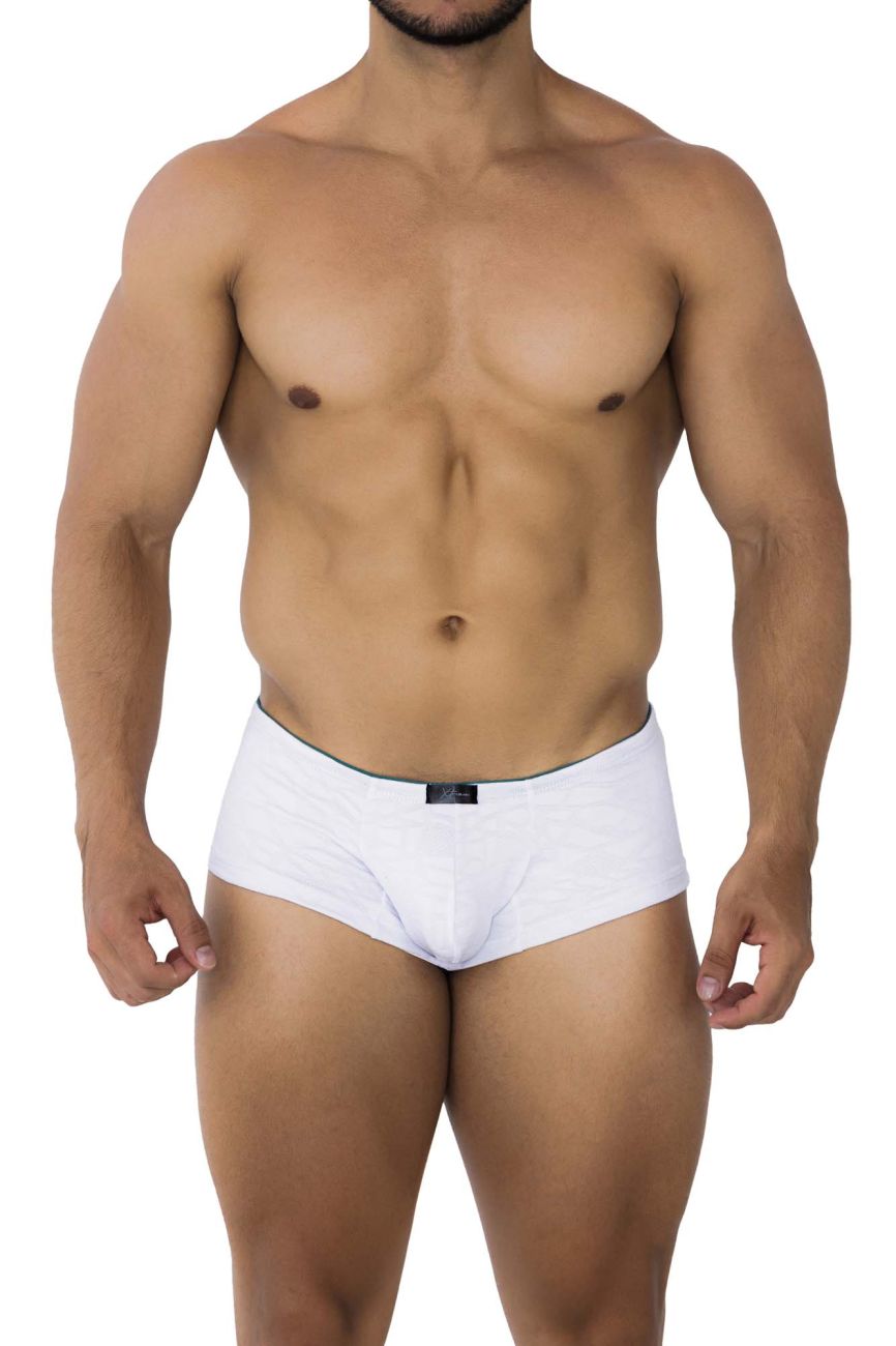 Xtremen 91199 Jacquard Trunks Gray White