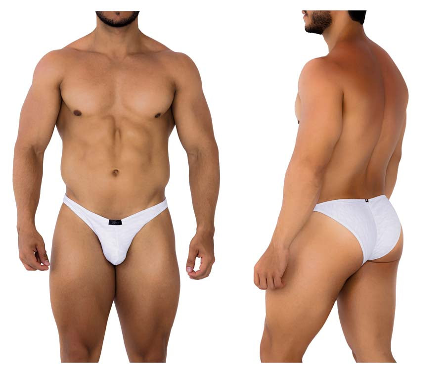 Xtremen 91201 Jacquard Bikini White