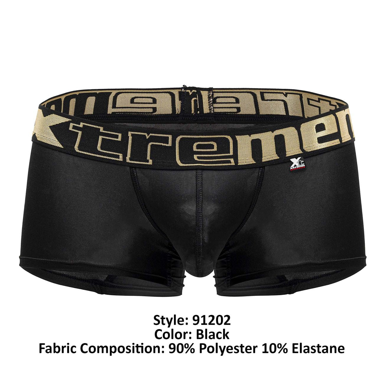 Xtremen 91202 Microfiber Trunks Black