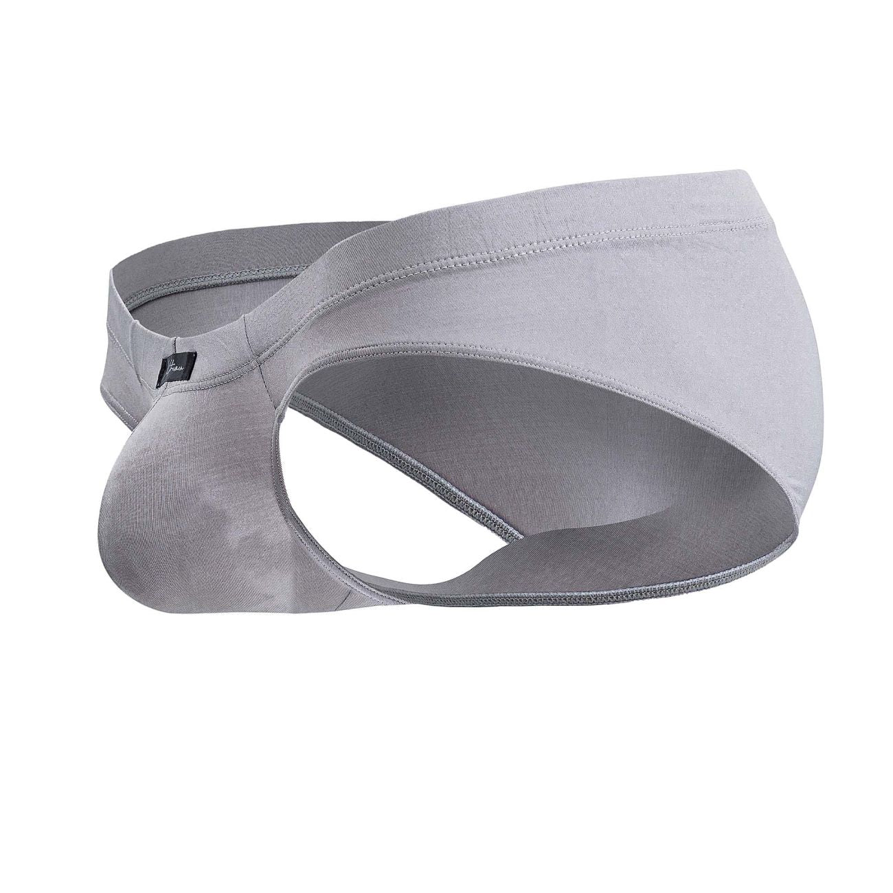 Xtremen 91218 Mens Pastel Coloured Microfiber Briefs Gray