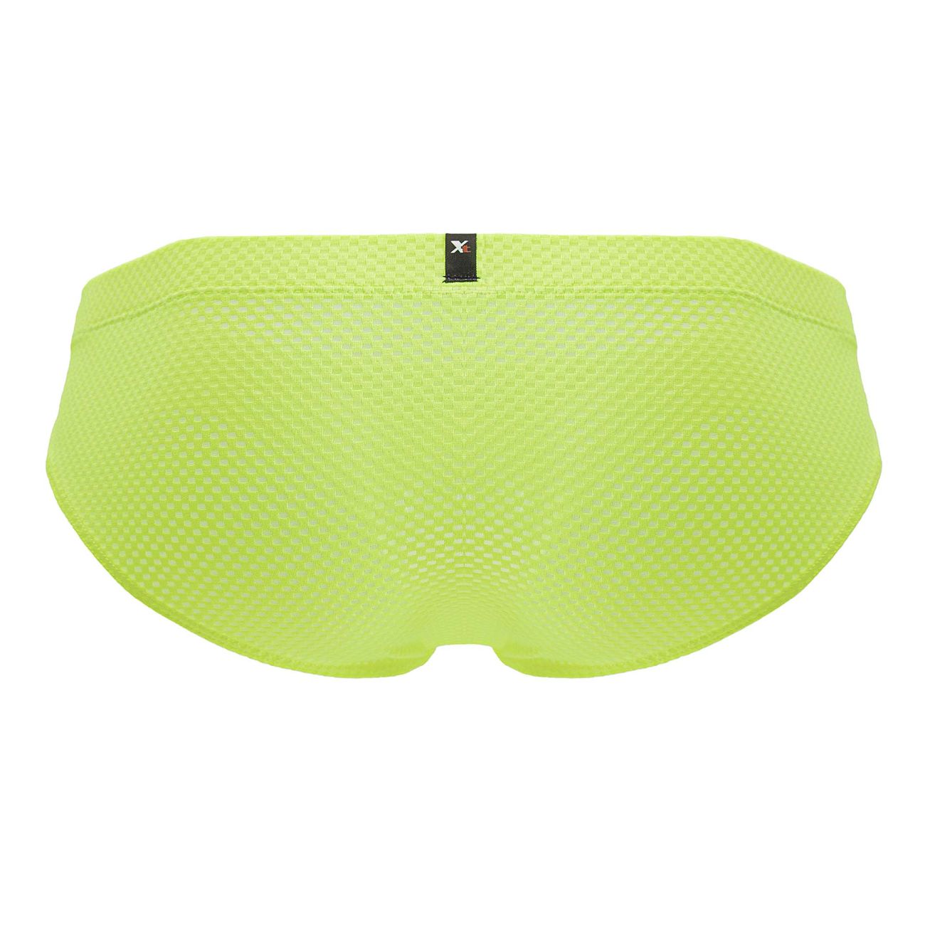 Xtremen 91227 Mens Soft Microfiber Briefs Neon Green