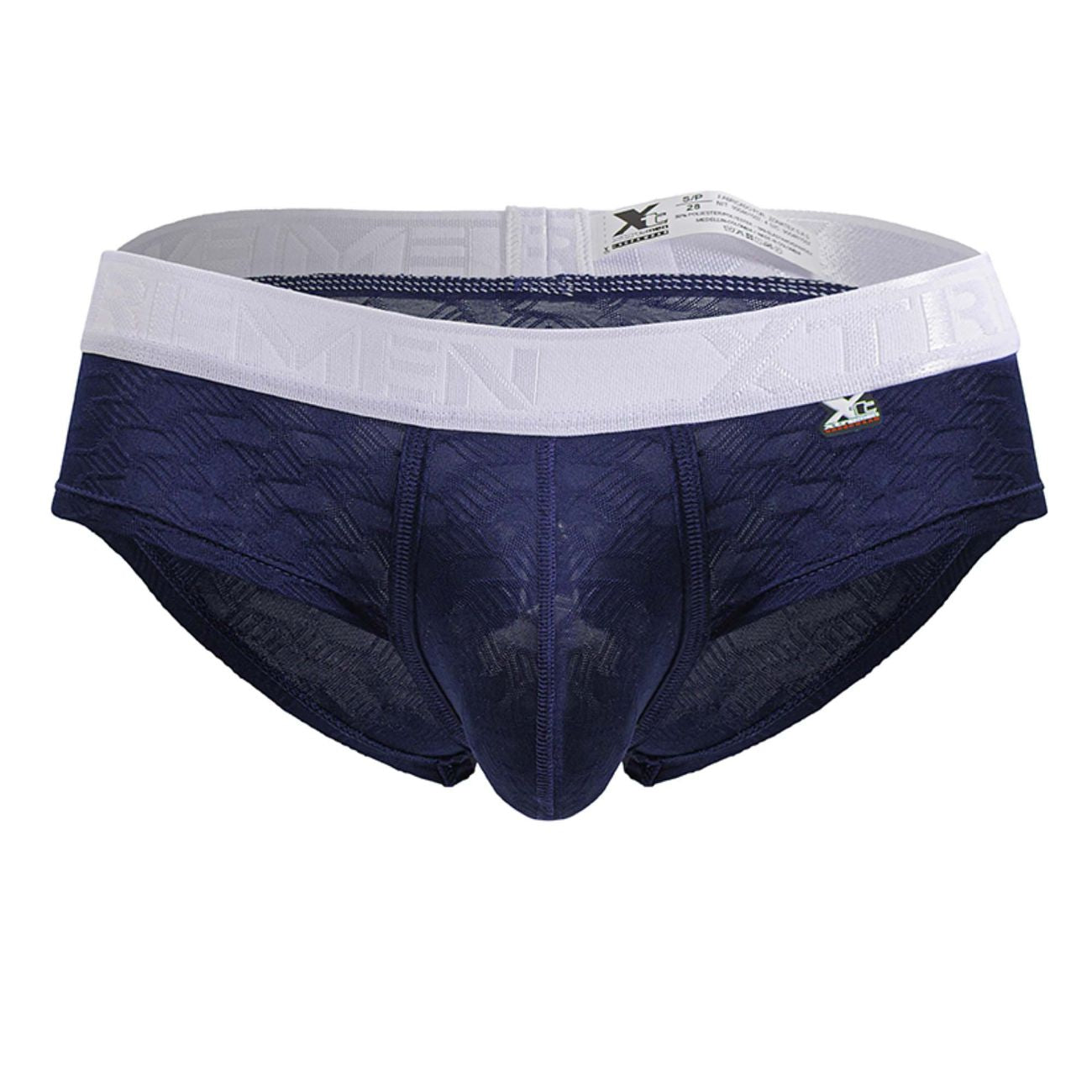 Xtremen 91242 Mens Soft & Comfortable Microfiber Briefs Dark Blue