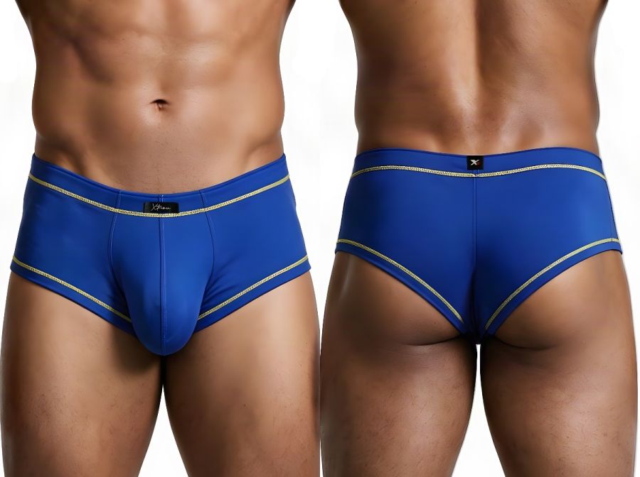 Xtremen 91260 Mens Microfiber Ultra Sleek Briefs Royal Blue