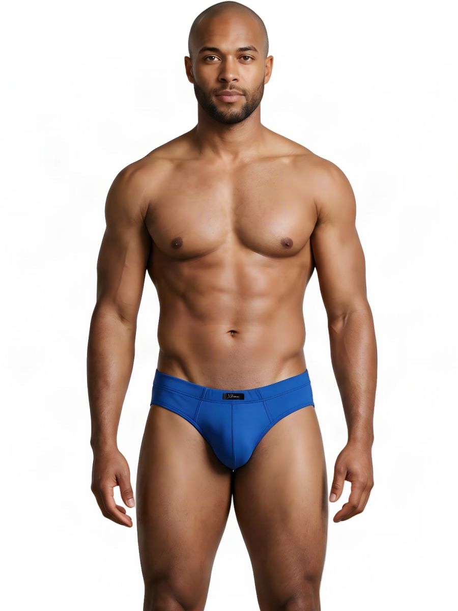Xtremen 91261 Mens Microfiber Ultra Sleek Briefs Royal Blue