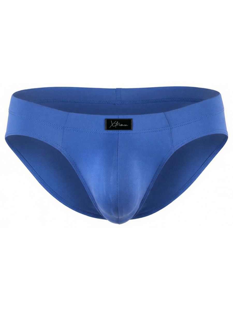 Xtremen 91261 Mens Microfiber Ultra Sleek Briefs Royal Blue