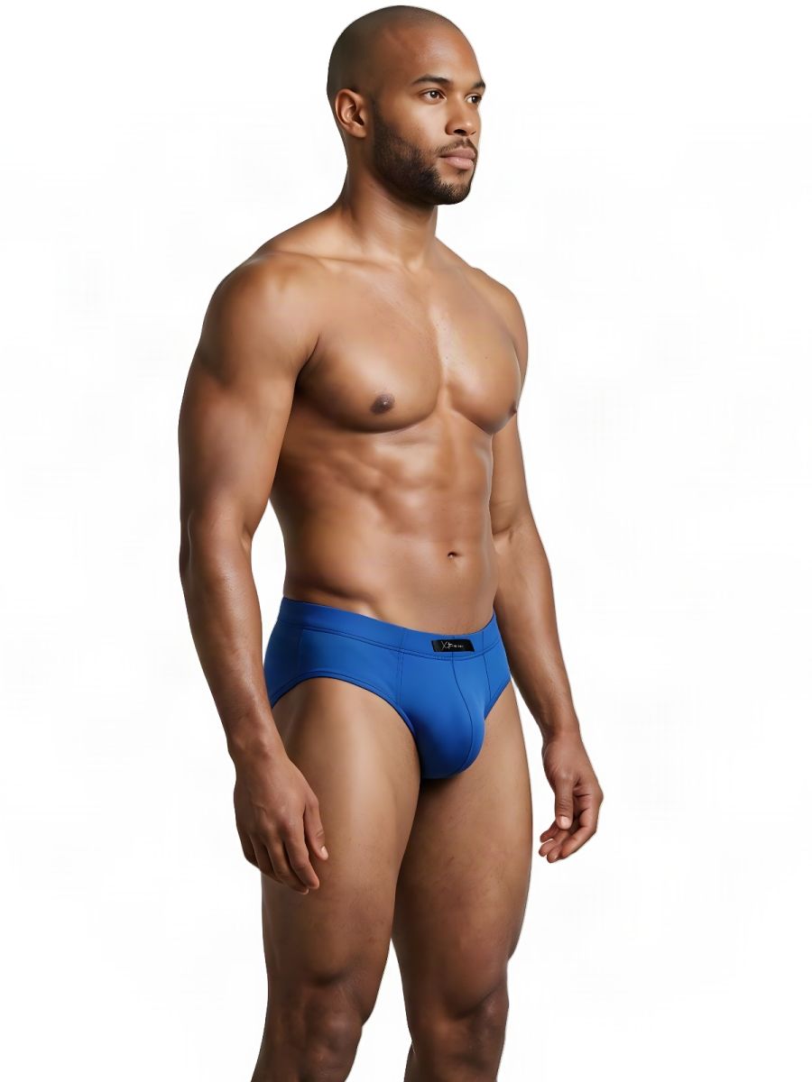 Xtremen 91261 Mens Microfiber Ultra Sleek Briefs Royal Blue