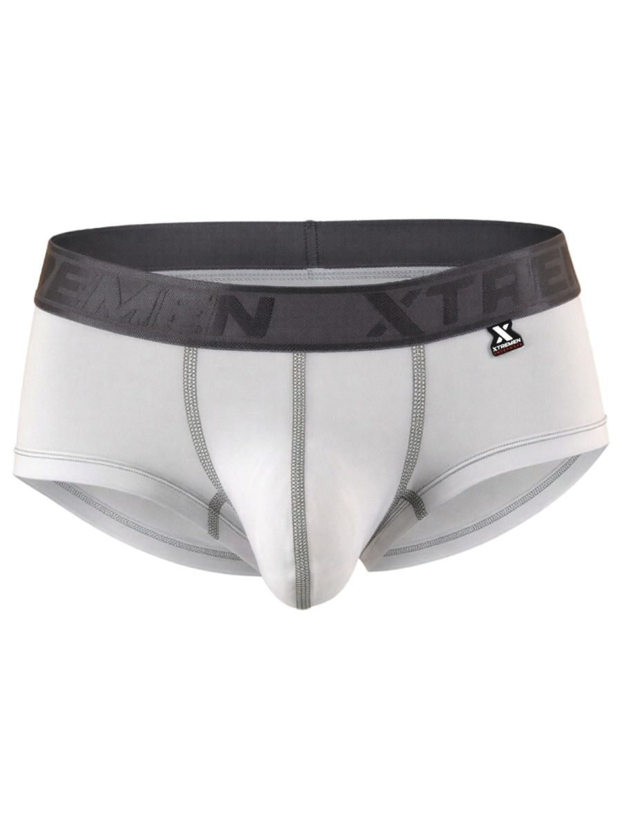Xtremen 91273 Mens Microfiber Daily Comfort Briefs White