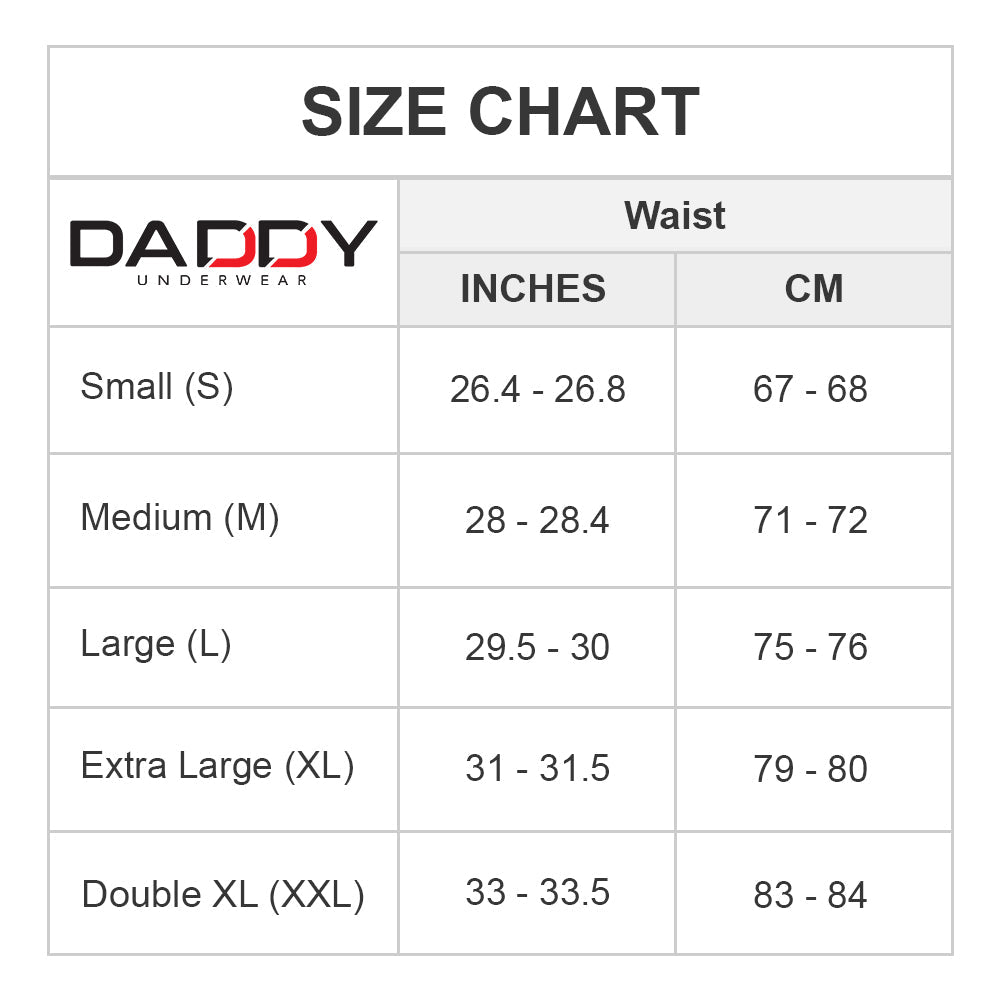 Daddy DDG017 Breathable See-thru Mesh Boxer Trunk Underwear Navy Plus Sizes