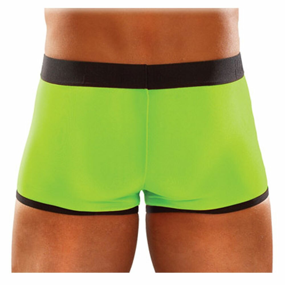 SALE - Fine Neon Mesh Pouch Short Lime