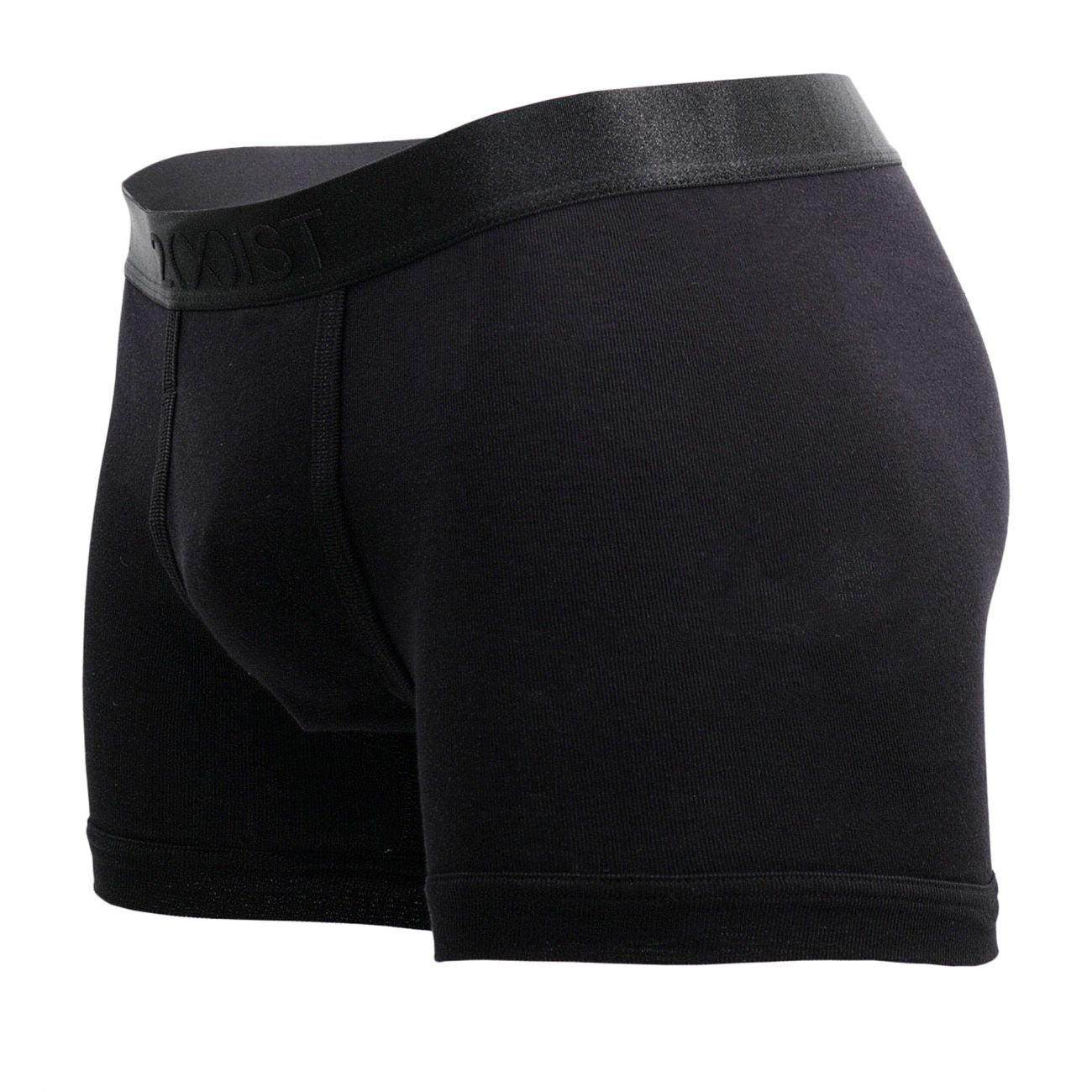 2(X)IST 3104100401 Pima Cotton Boxer Briefs Black