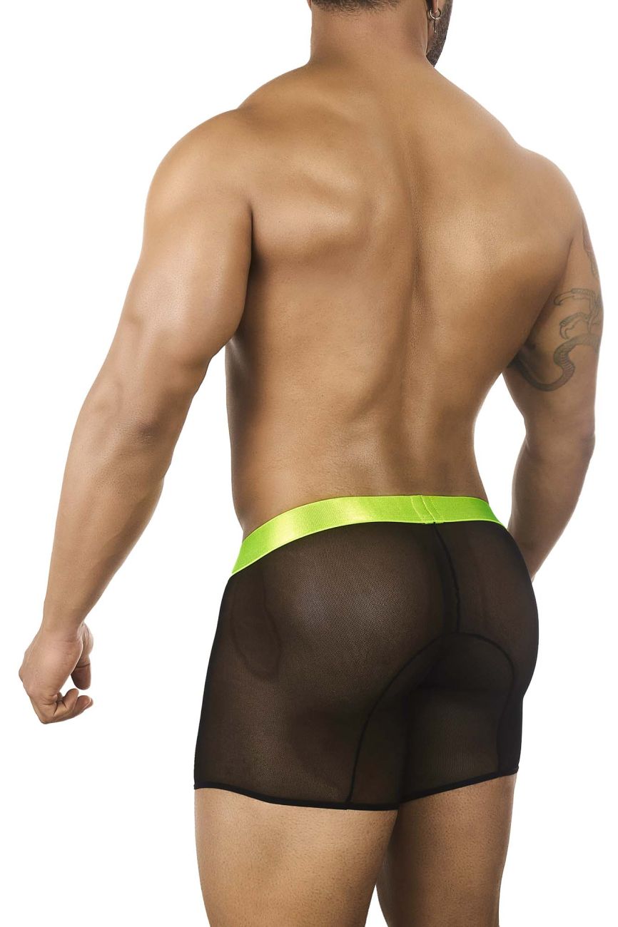 BiteWear BW2023103  Luminous Lime Trunks Black Green