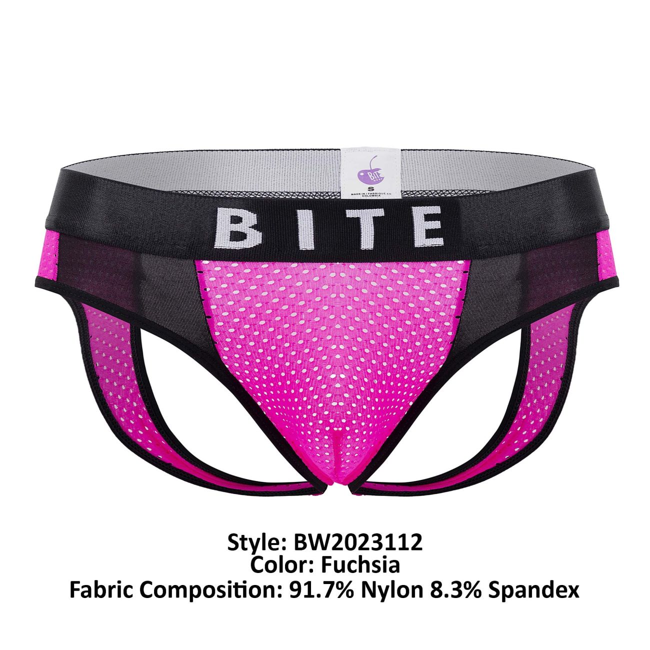 BiteWear BW2023112 Dirty Plum Jockstrap Fuchsia