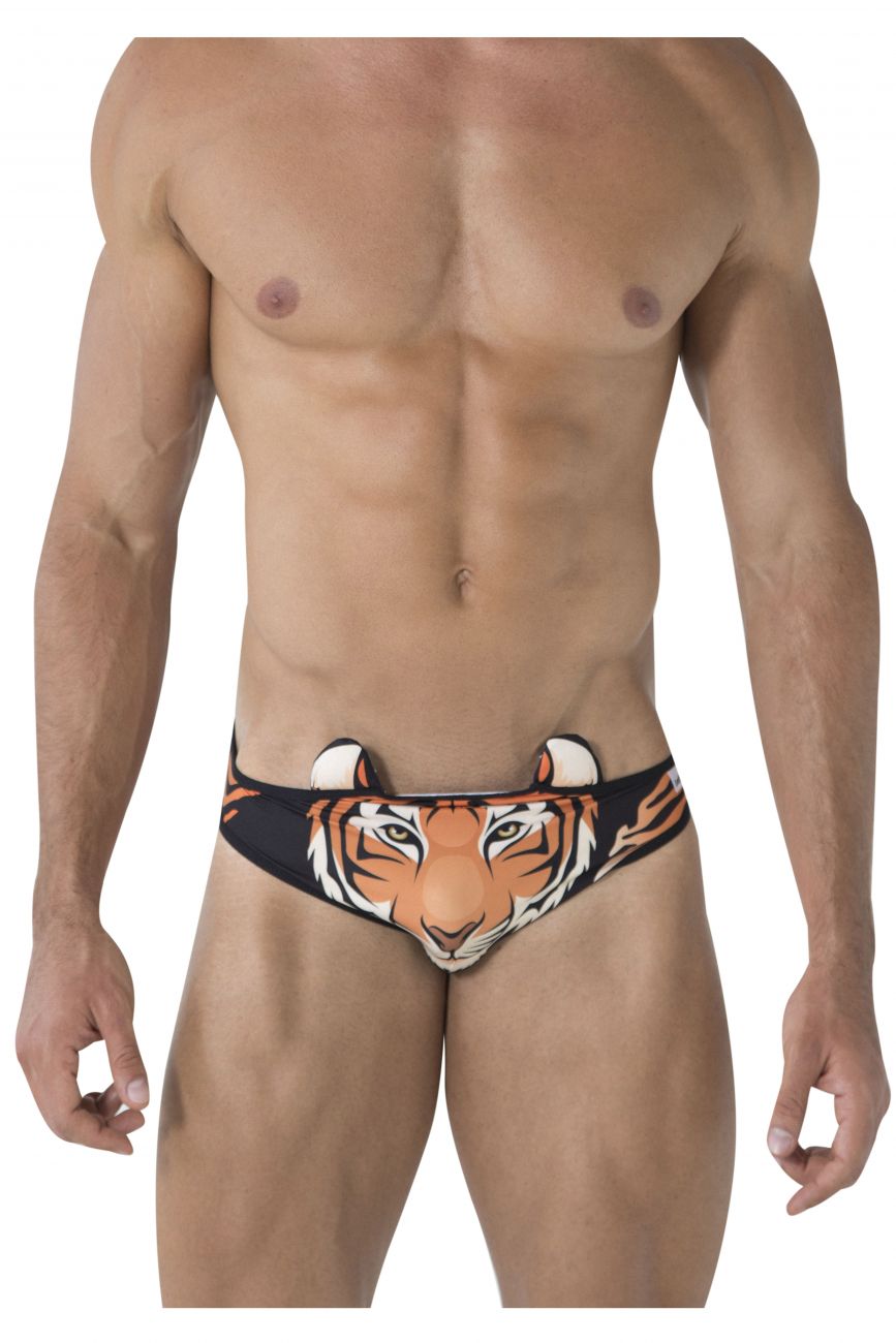 CandyMan 99458 Jockstrap Color Tiger Print