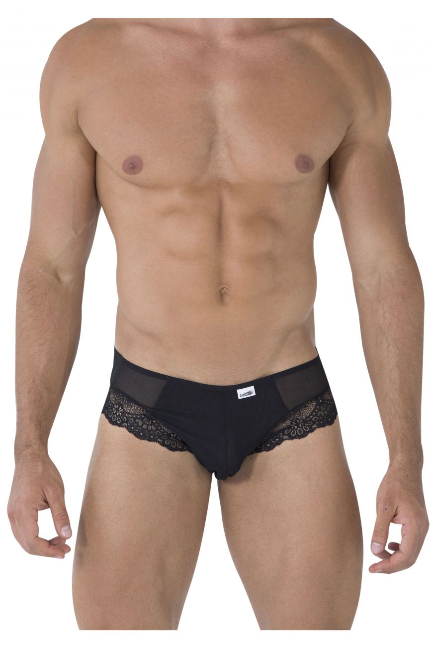 CandyMan 99462 Lace Briefs Black