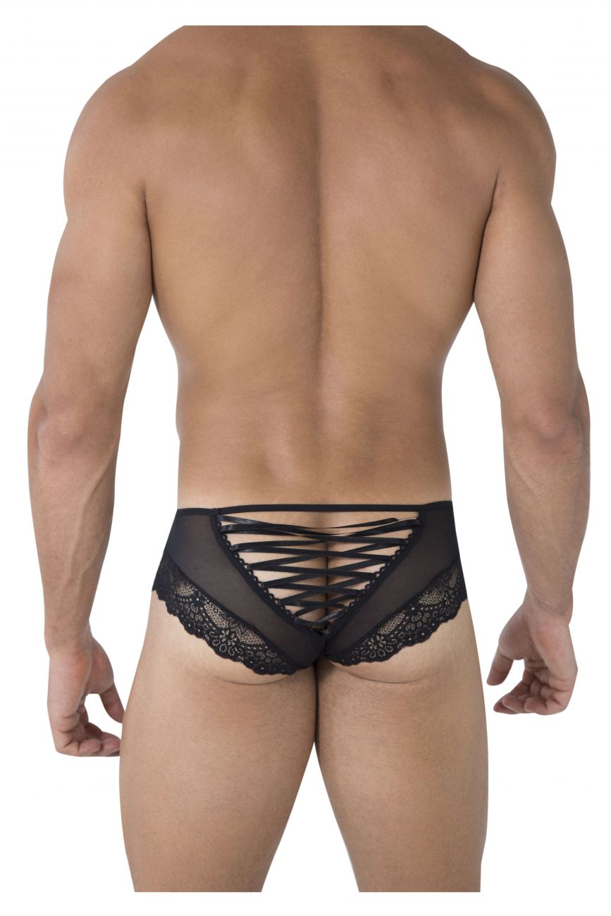 CandyMan 99462 Lace Briefs Black
