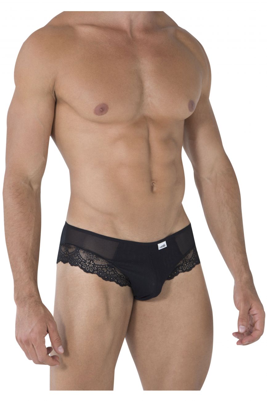 CandyMan 99462 Lace Briefs Black