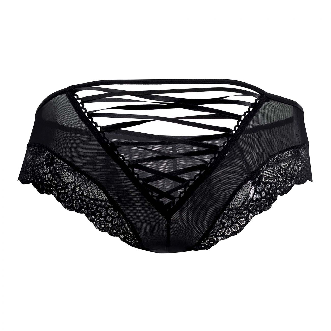 CandyMan 99462 Lace Briefs Black