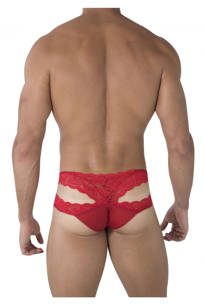 CandyMan 99487 Lace Double Bikini Red